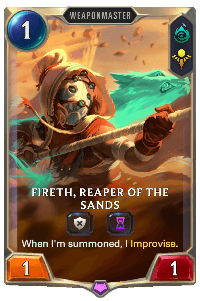 fireth reaper of the sands lor card