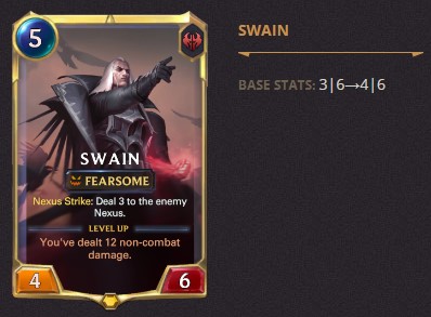 swain level 1 balance change