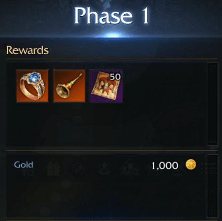 kakul saydon phase 1 rewards