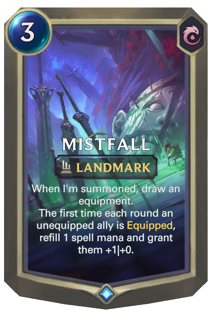 mistfall lor card