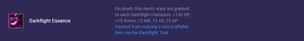 TFT Darkflight Essence