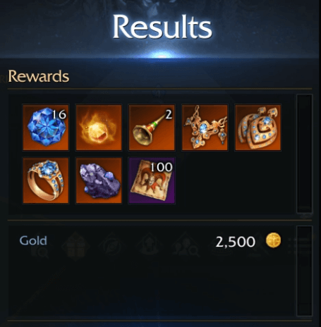 Lost ark legion raid deals rewards