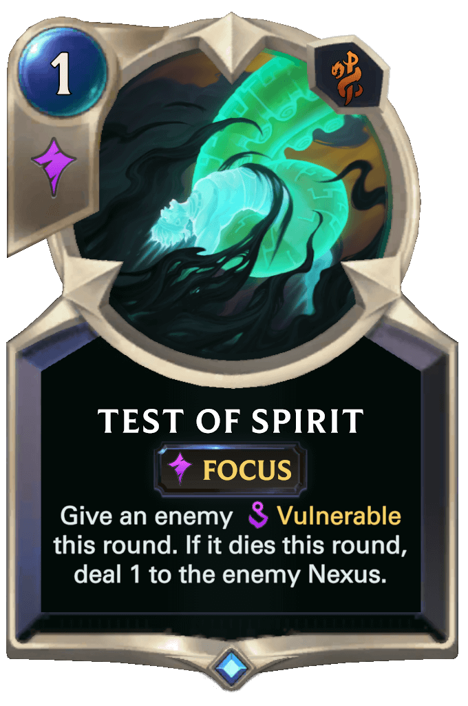 test of spirit