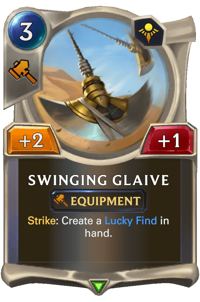 swinging glaive