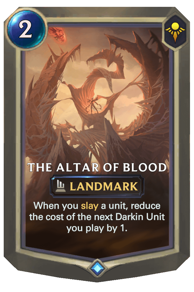 the altar of blood