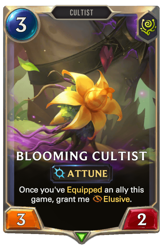 the blooming cultist