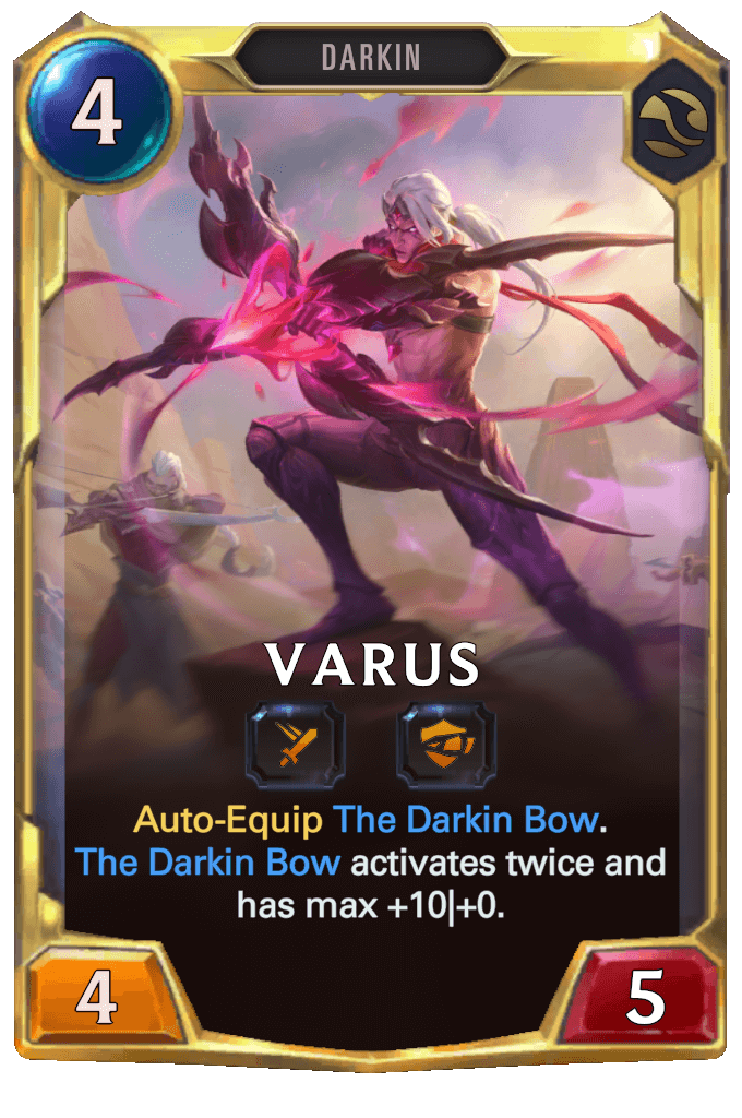 varus level 2 lor card