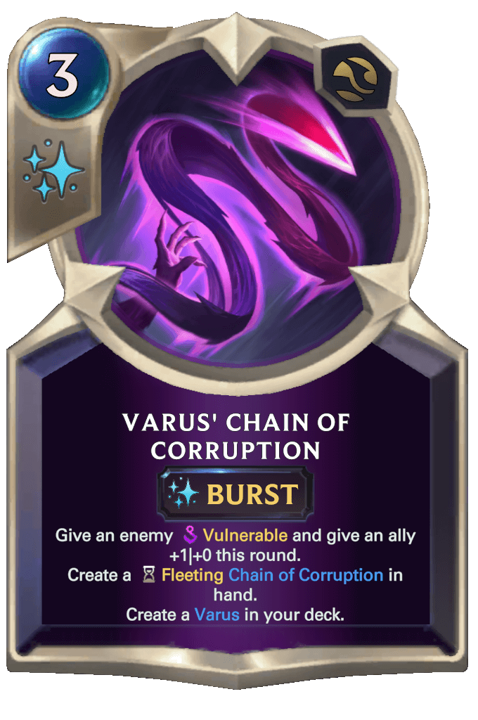 varus' chain of corruption