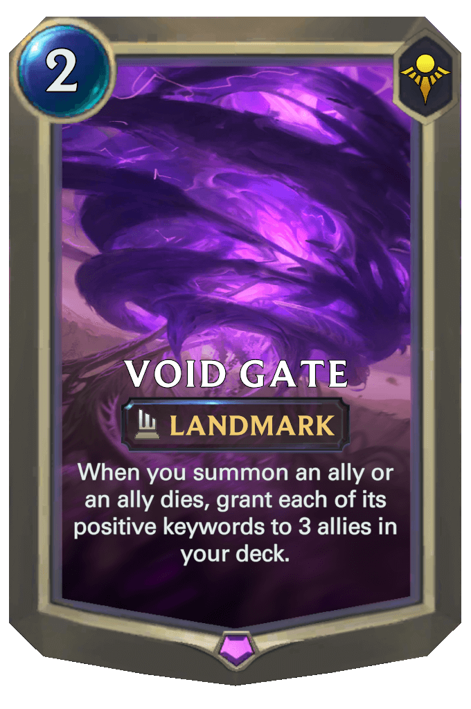 Void Gate lor card