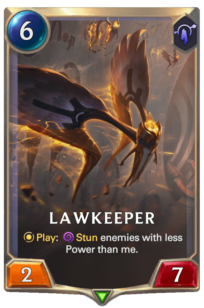Lawkeeper lor card