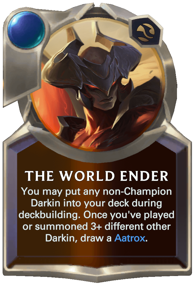 World Ender  Legends of Runeterra LOR Cards