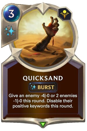 Quickdsand (LoR Card)