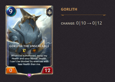 Gorlith LoR Patch 3.19.0