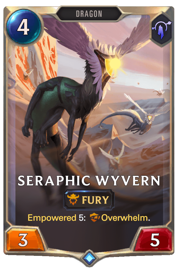 Seraphic Wyvern lor card