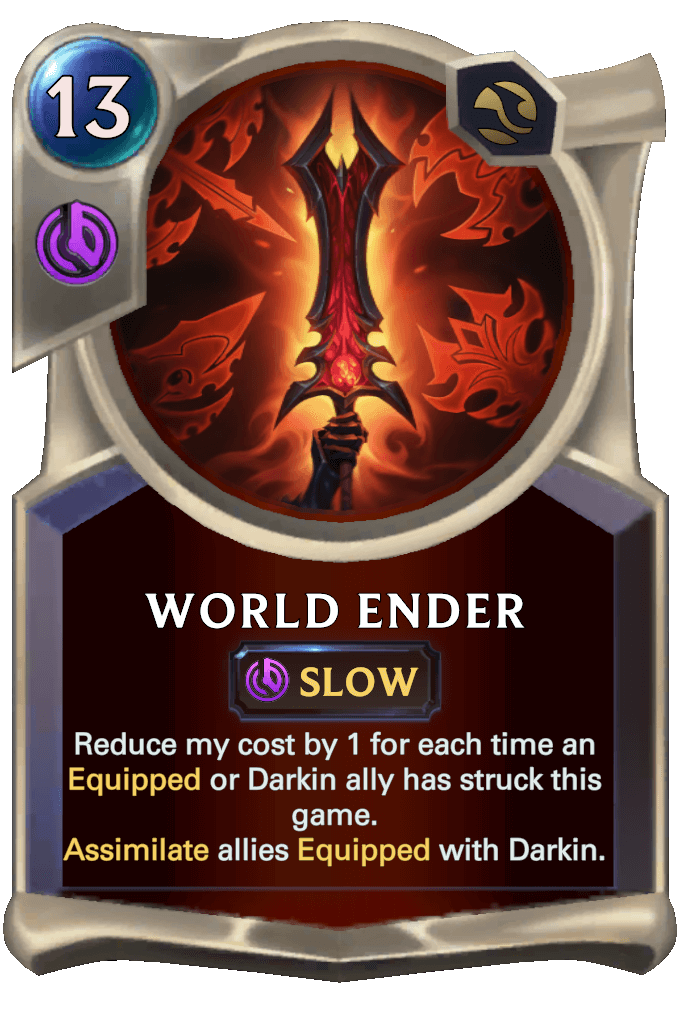 World Ender lor card