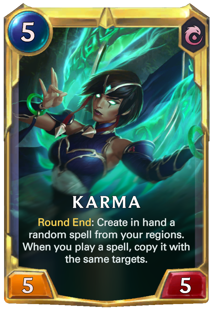 Karma lvl2 (LoR Card)