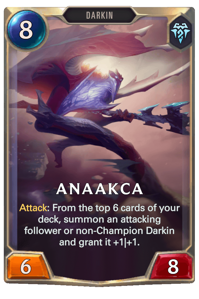 Anaakca lor card