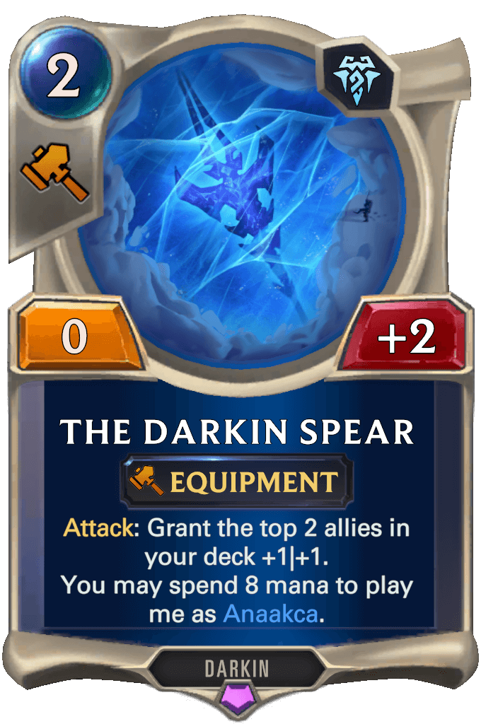 The Darkin Spear lor card