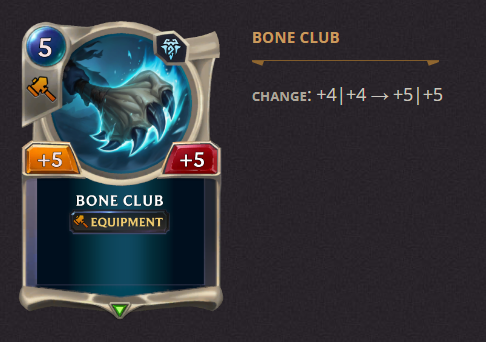 Bone Club LoR Patch 3.19.0