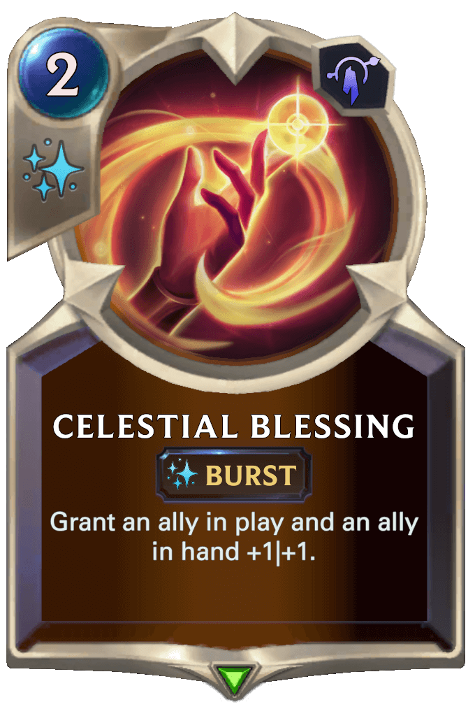 Celestial Blessing lor card