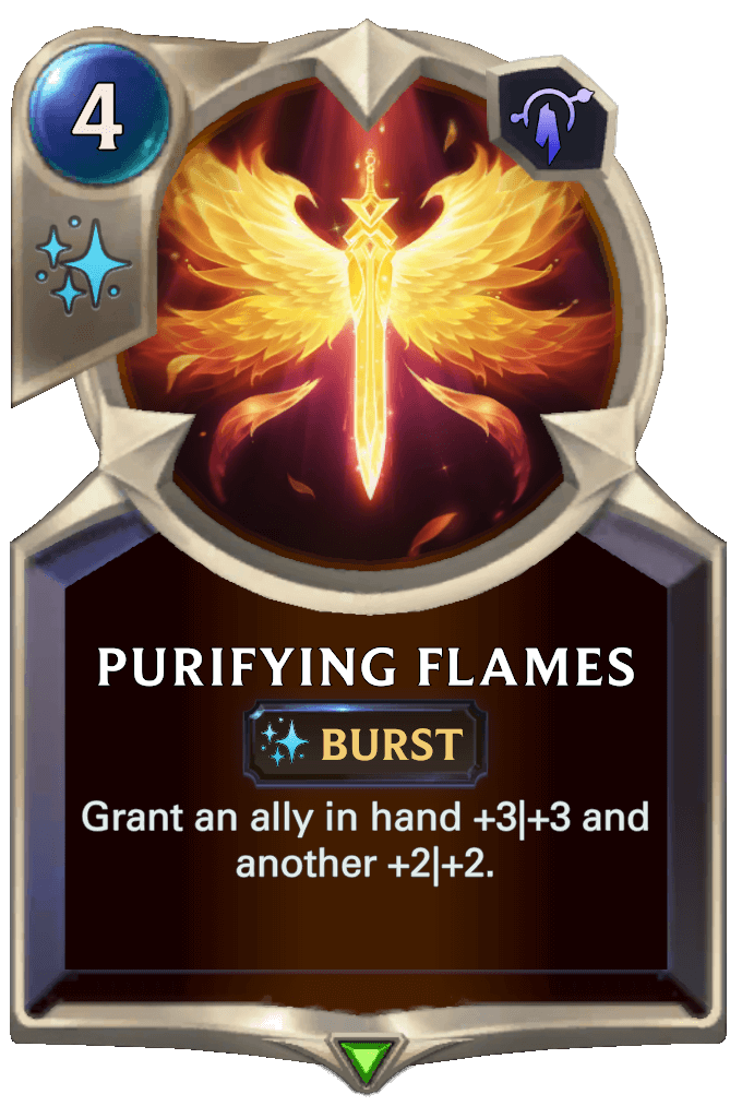 Purifying Flames lor card