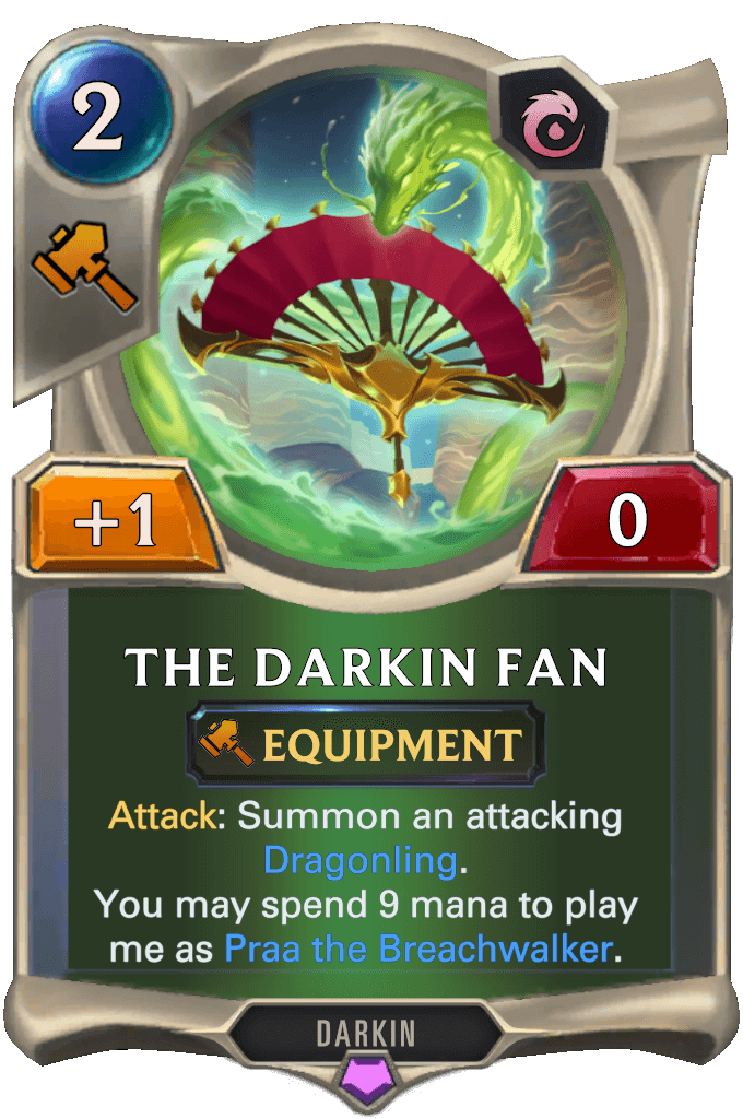 The Darkin Fan lor card