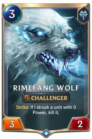 Rimefang Wolf (LoR Card)