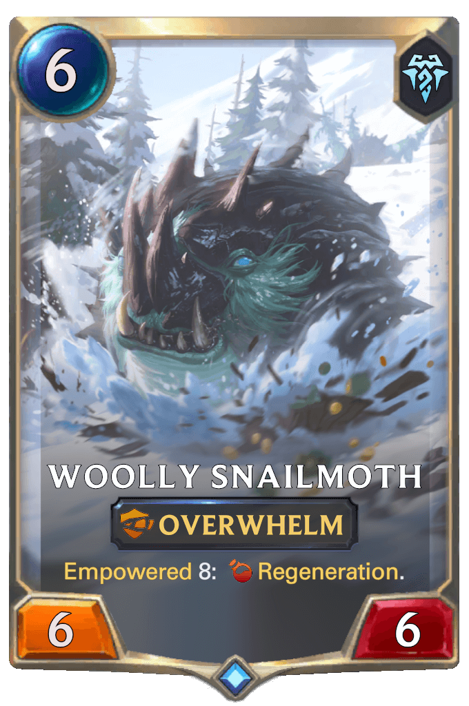 Wooly Snailmoth lor card