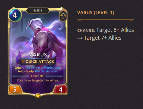 Varus LoR Patch 3.19.0