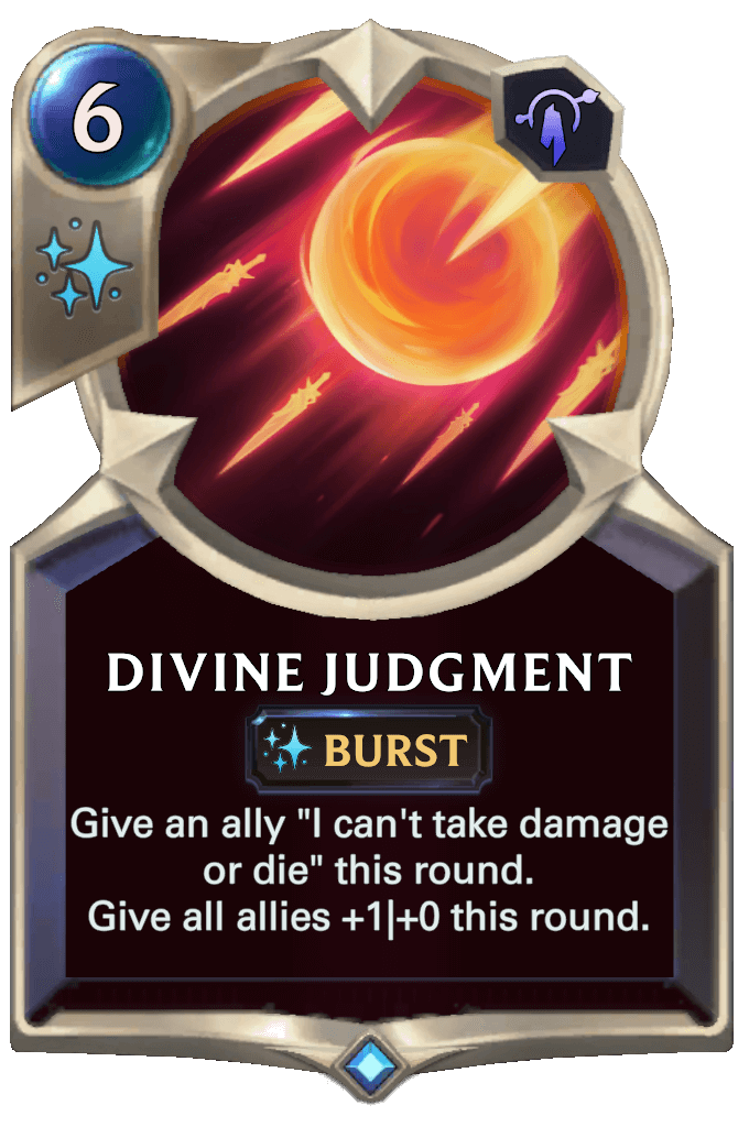 Divine Judgment lor card