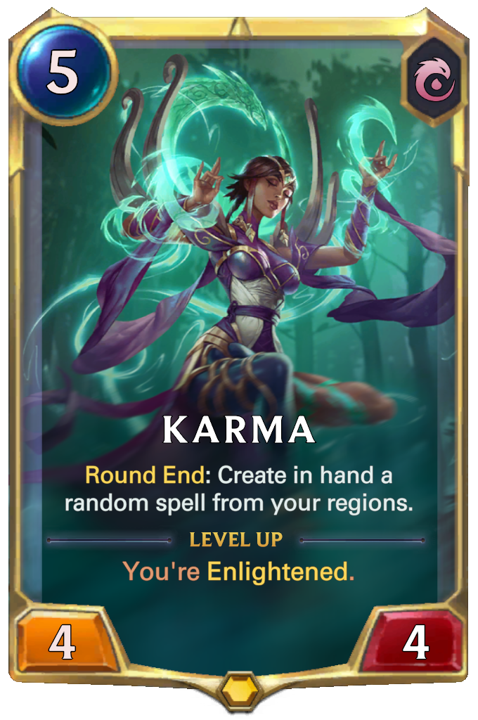 Karma lvl1 (LoR Card)