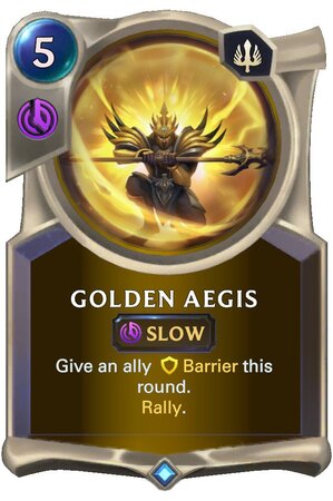 Golden Aegis (LoR Card)