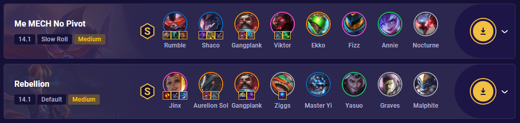 TFT Set 3.5 Revival Comps