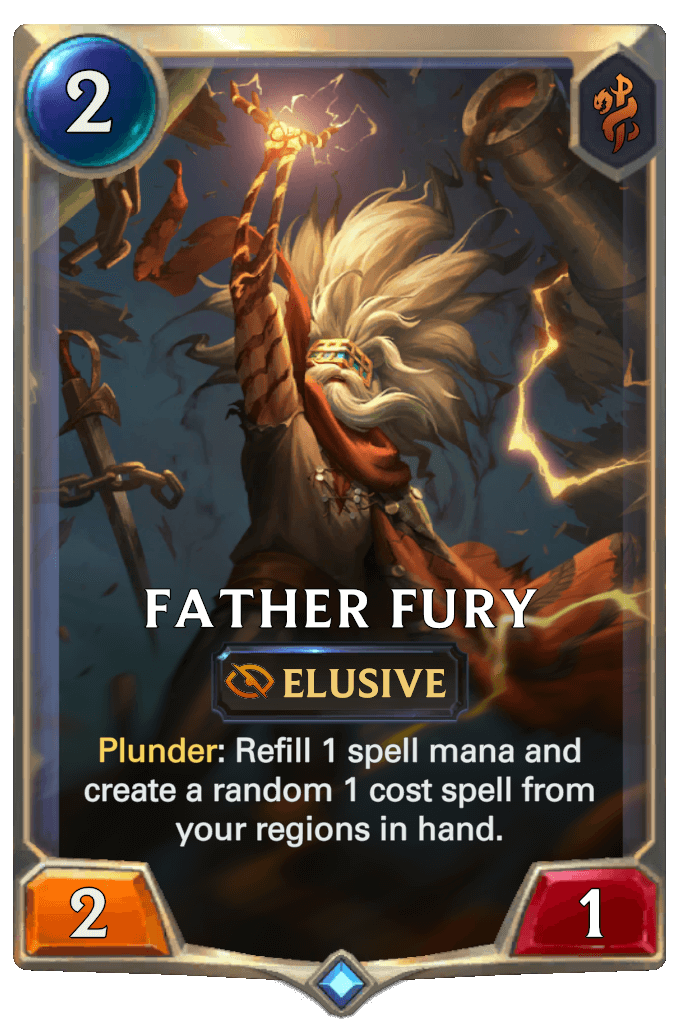 father fury lor card