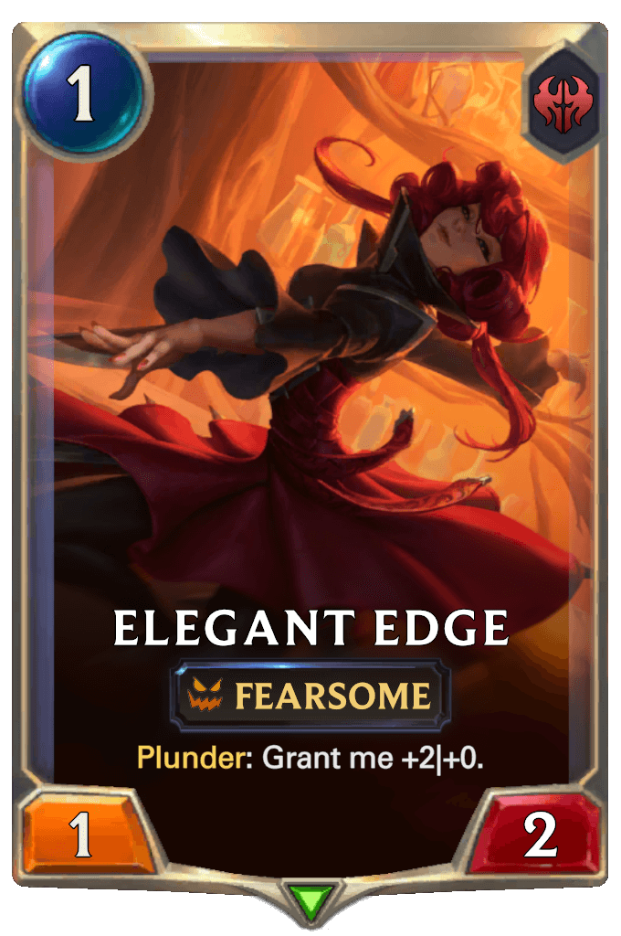 elegant edge lor card