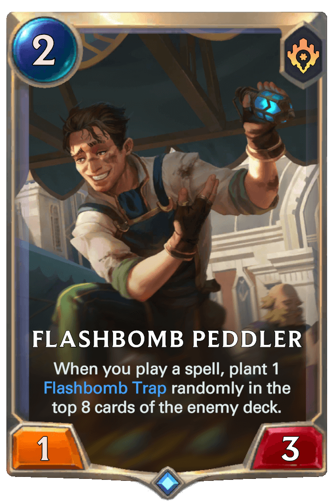flashbomb peddler lor card