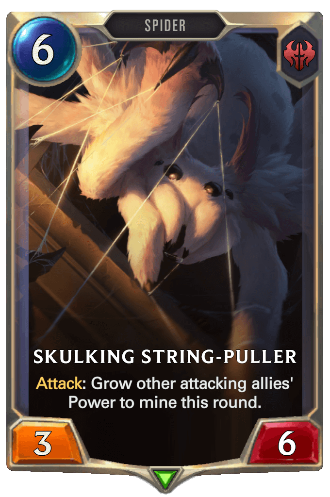 skulking string-puller lor card