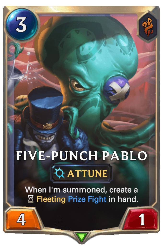 five-punch pablo lor card