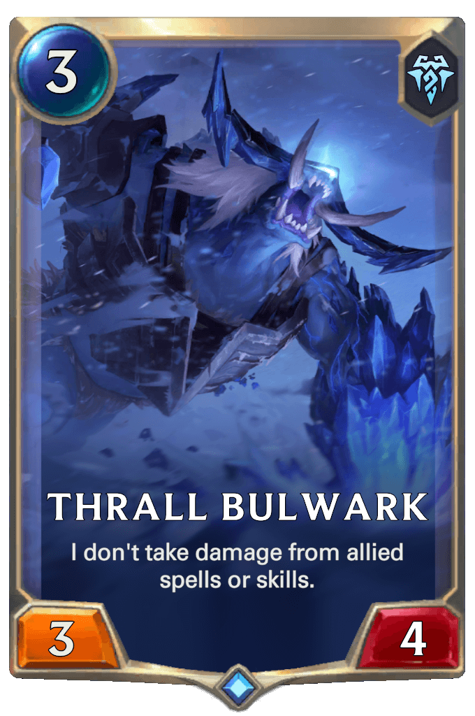 thrall bulwark lor card
