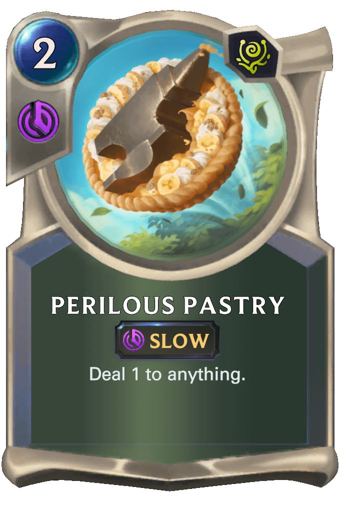 perilous pastry lor card