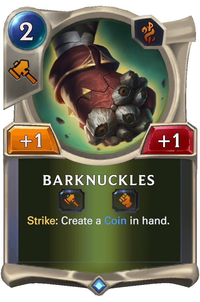 barknuckles lor card