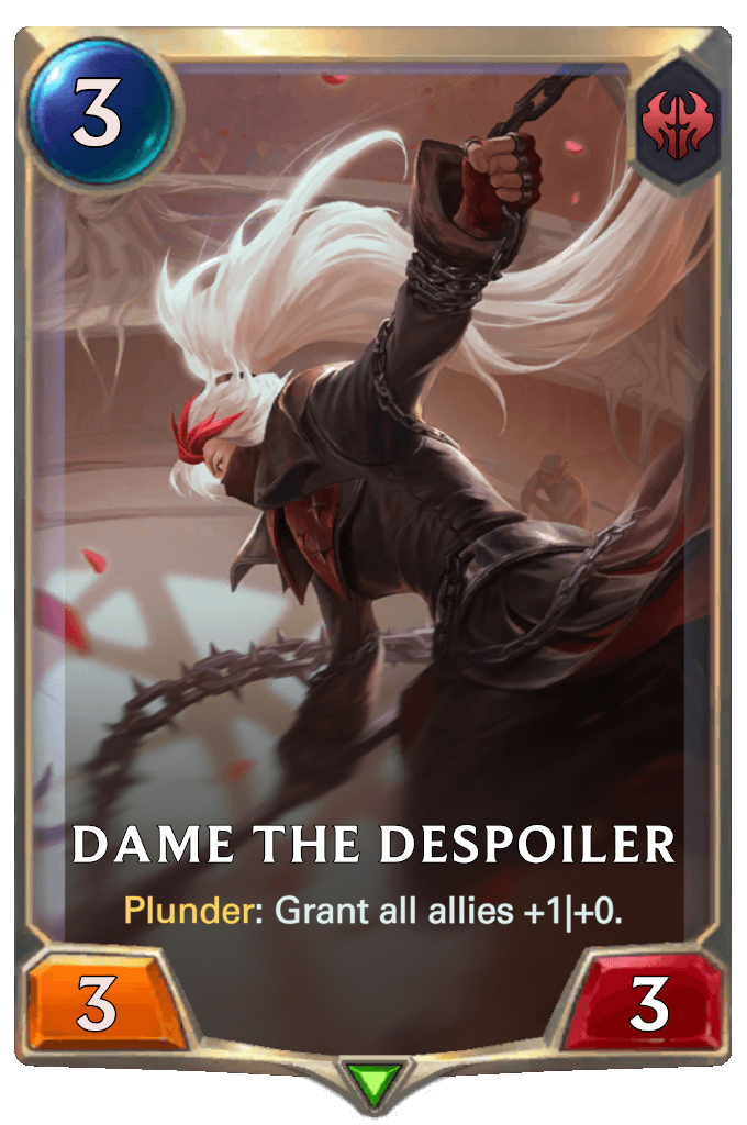 dame the despoiler lor card