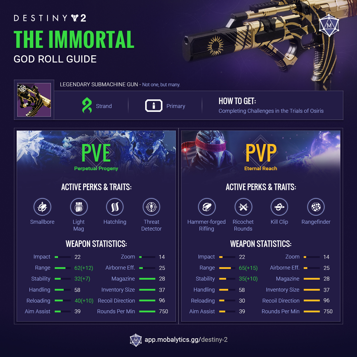The Immortal God Roll Guide – Infographic