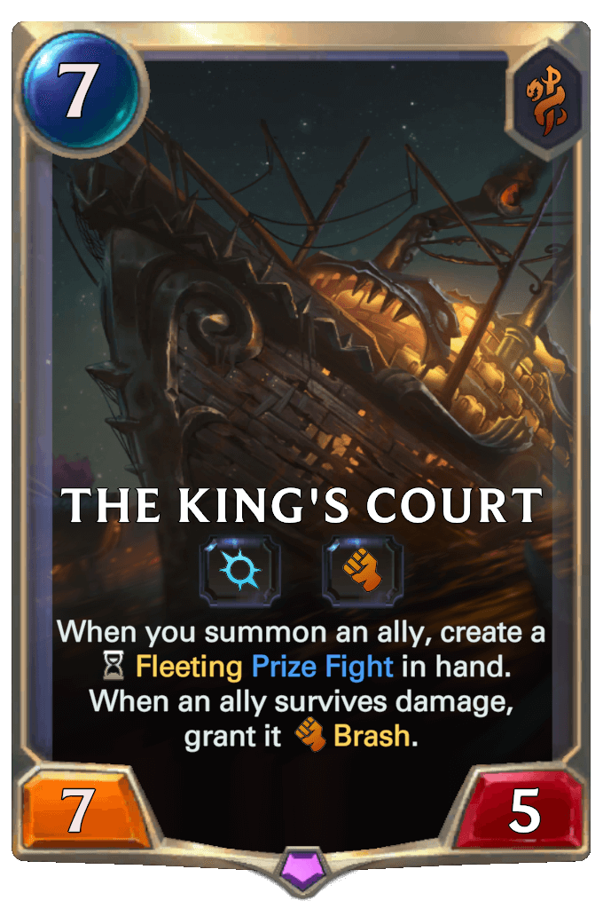 the king's court lor card