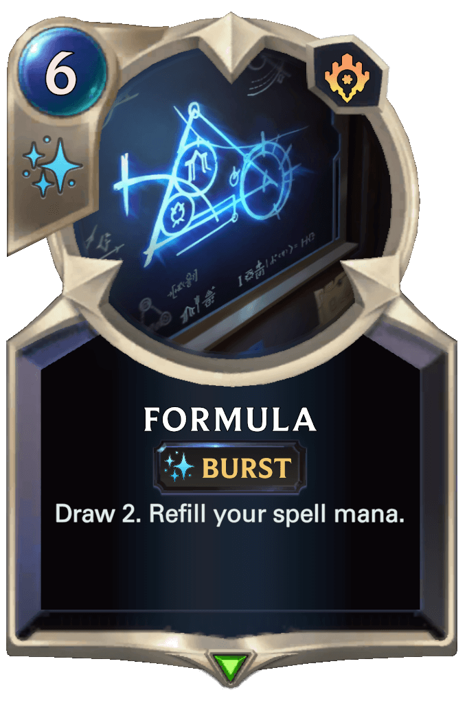 formula lor card