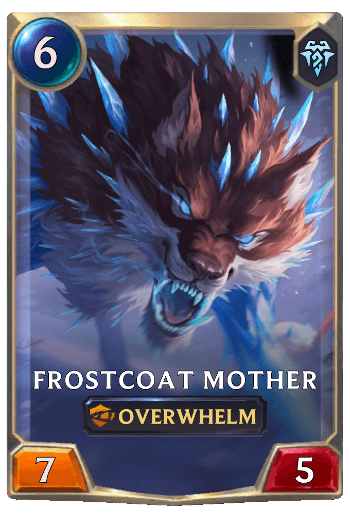 frostcoat mother lor card