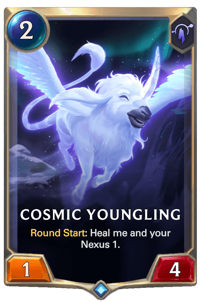 cosmic youngling lor card