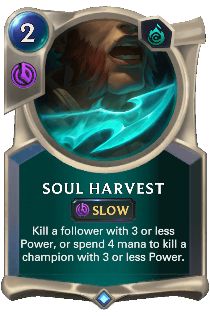 soul harvest lor card
