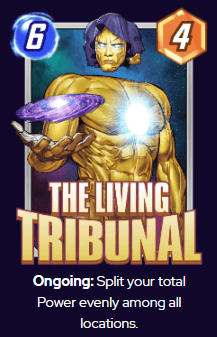 the living tribunal marvel snap leak