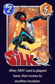 silk marvel snap leak